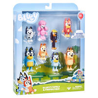 Bluey Series 3 8 Figure Pack - Bluey's Family and Friends