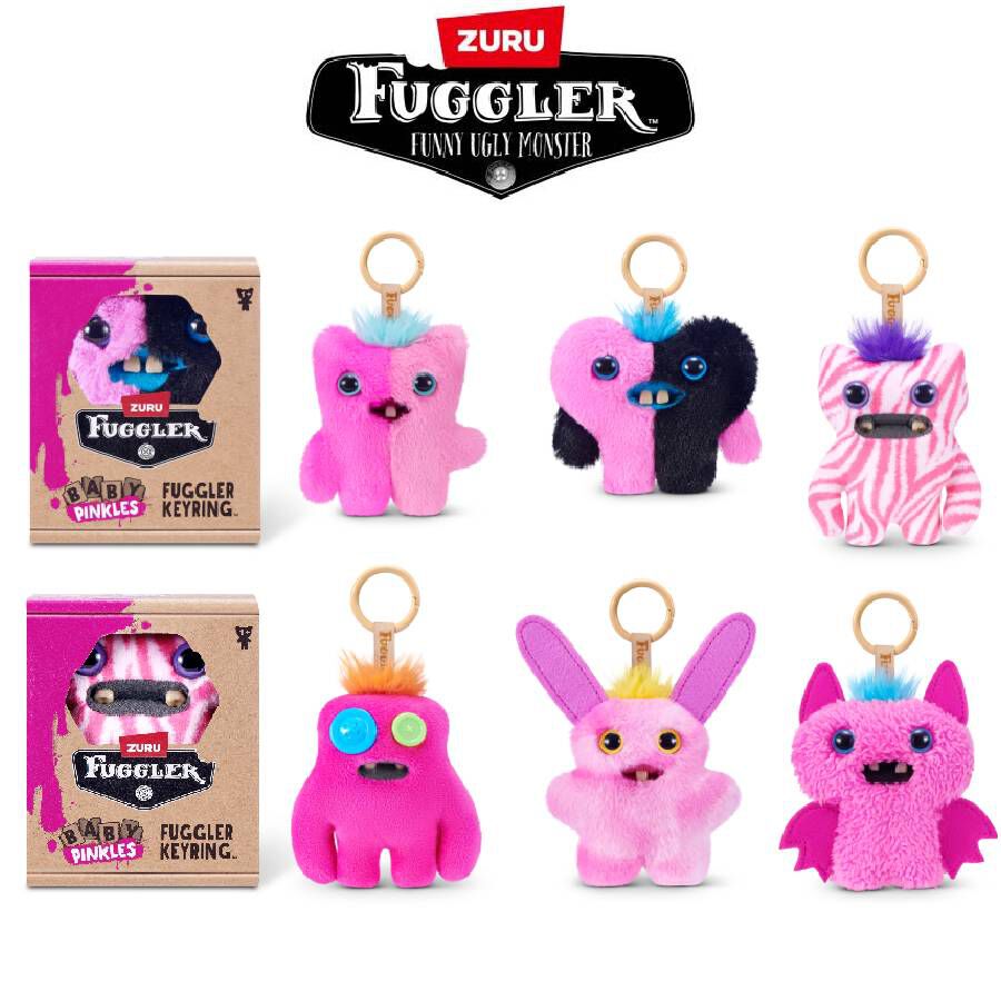 FUGGLER Baby Pinkles キーリング 6種セット Fugglers - Baby Pinkles 3.5