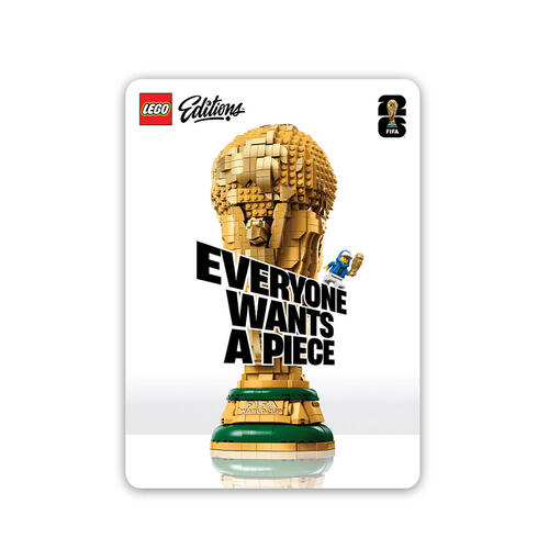  (Pre-Order) LEGO Editions FIFA World Cup Official Trophy 43020 (Estimated Early Mar 2026)