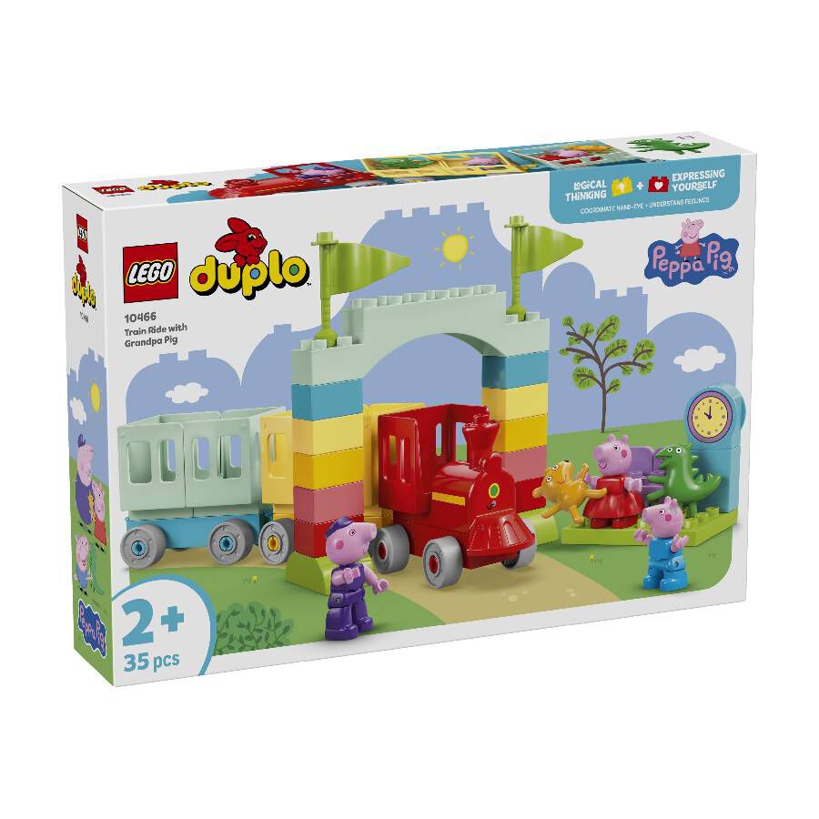 LEGO DUPLO Peppa Pig Train Ride with Grandpa Pig 10466 | Toys”R”Us
