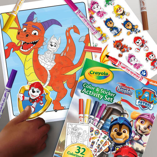 Crayola Color & Sticker Book Paw Patrol