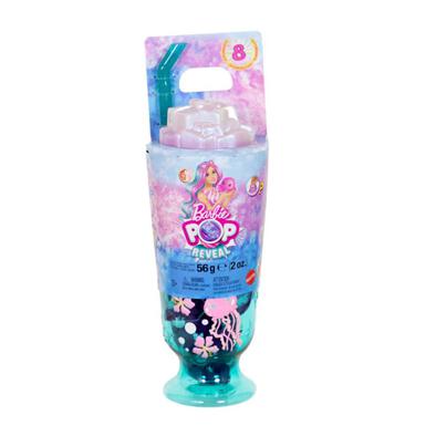 Barbie Pop Reveal Sea Slushy Series Jellyfish Doll