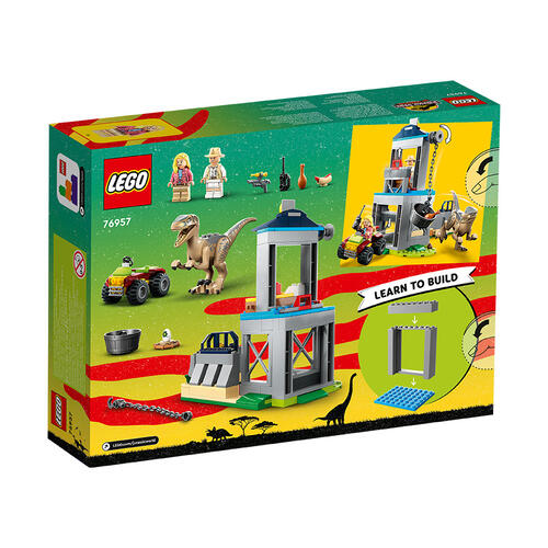 LEGO Jurassic World Velociraptor Escape 76957