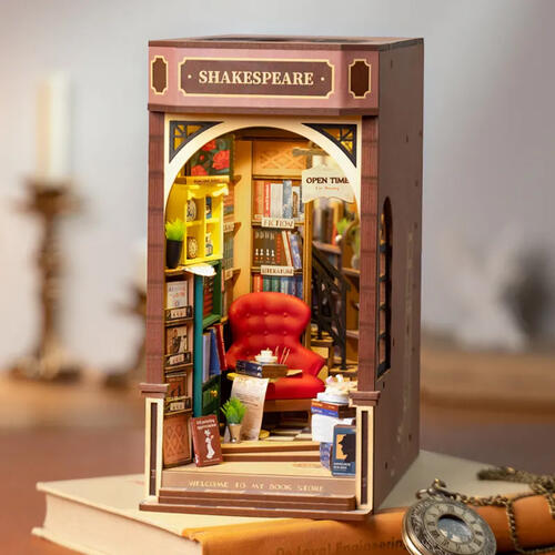 Rolife Book Nook Shelf Insert - Bookstore