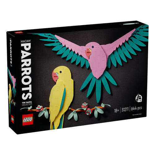 LEGO Creator The Fauna Collection Macaw Parrots 31211