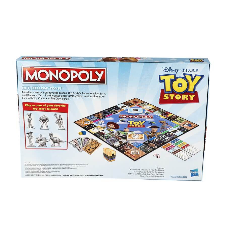 monopoly toy story 4