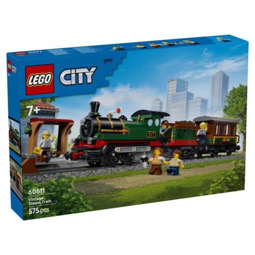 (Pre-order) LEGO City Vintage Steam Train (Estimated Early June 2026)