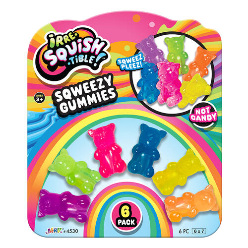 Ja-Ru Squish Squeezy Gummies 6-Pack