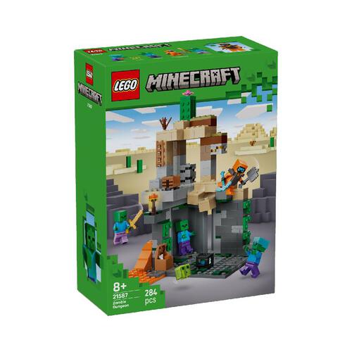 (Pre-Order) LEGO Minecraft Zombie Dungeon 21587 (Estimated Early Jan 2026)
