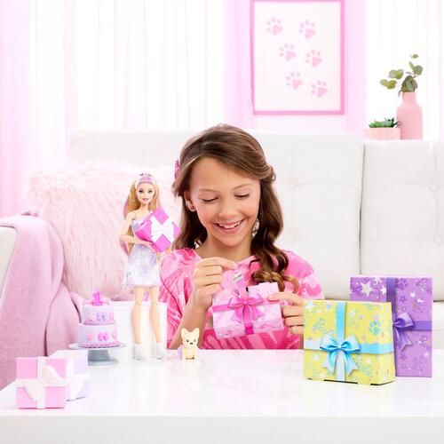 Barbie Party Unboxed Birthday Bow Doll