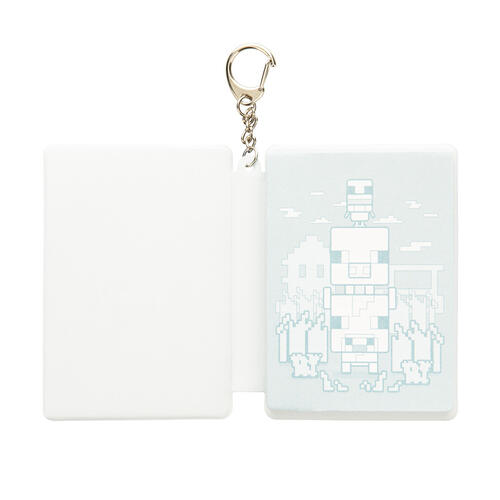 Paladone Minecraft Mini Puffy Notepad Keyring