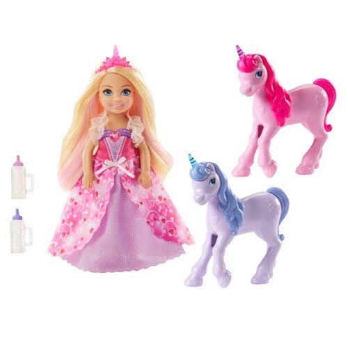 Barbie Chelsea & Unicorn Gift Set