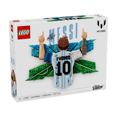 (Pre-order) LEGO Editions Football Lionel Messi &ndash; Celebration (Estimated Early June 2026)