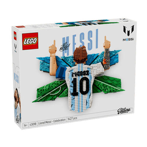(Pre-order) LEGO Editions Football Lionel Messi &ndash; Celebration (Estimated Early June 2026)