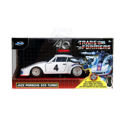 Jada Transformers 1:32 Jazz 1976 Porsche 935