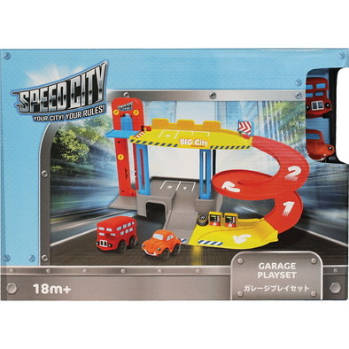 Speed City Junior Garage Playset