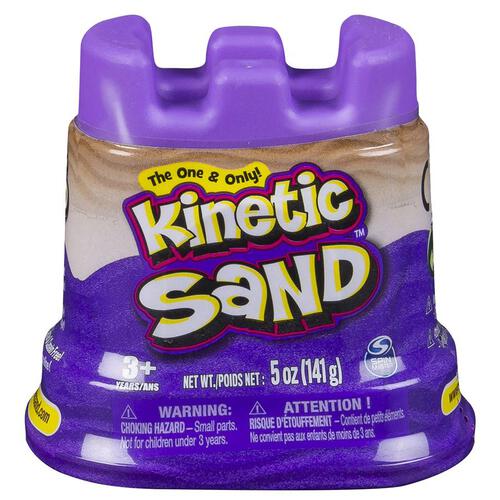 Kinetic Sand Castle Container 5oz assorted ( ONLY SOLD in Display of 6 ) -  All Brands Toys Pty Ltd
