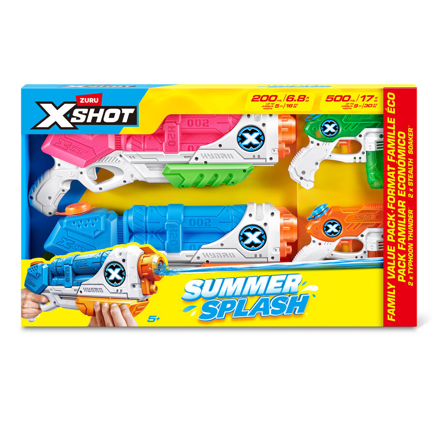 X-Shot Summer Splash Family Value Pack | Toys”R”Us – Singapore