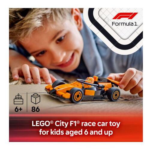  LEGO City F1 Driver with McLaren Race Car 60442