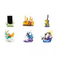 Re-ment POKEMON Battle on Desk (Pack of 6) Original Box - Assorted