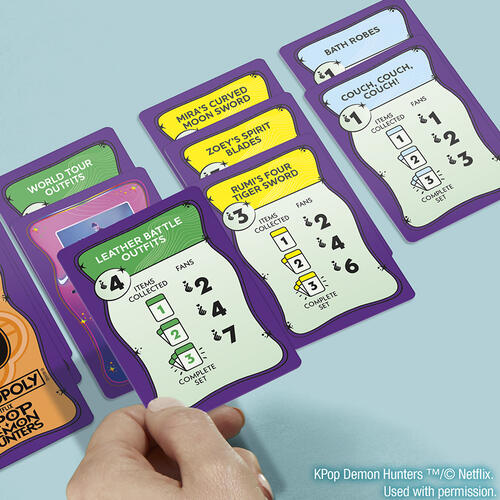 Monopoly Deal KPop Demon Hunters