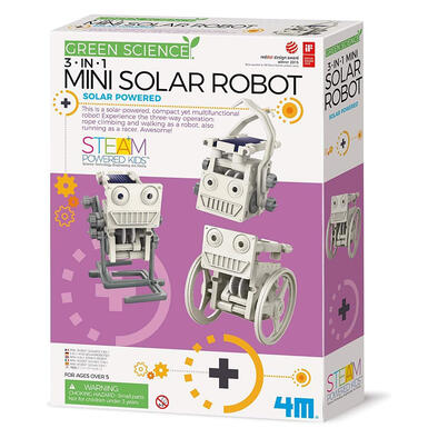 4M 3-In-1 Mini Solar Robot