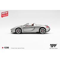 (Pre-Order) Mini Gt Porsche Carrera Gt Gt Silver (Expected February 2027)