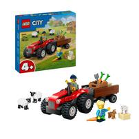 LEGO City Red Farm Tractor with Trailer & Sheep 60461