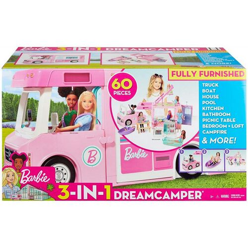 Barbie 3 In 1 Dream Camper Toys R Us Singapore Official Website