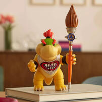 The Super Mario Galaxy Movie - 5&rdquo; Figure Series &ndash; Bowser Jr. Figure with Paint Brush Accessory
