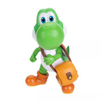 The Super Mario Galaxy Movie - 5&rdquo; Figure Series &ndash; Yoshi Figure with Hat, Sunglasses, and Satchel Accessories