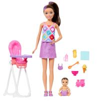 Barbie Skipper Babysitters + Charms Highchair