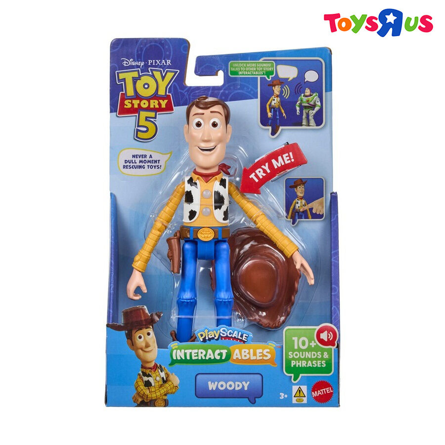 TOP TOY Toy Story 5 シークレット Woody on a Toy Story 5 Playscale Interactable Figure - Woody | Toys”R”Us