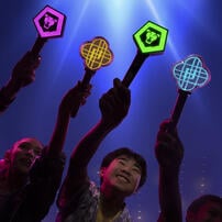 (Pre-order) KPop Demon Hunters Electronic Light Stick - Assorted (1Pc) (Expected End July 2026)