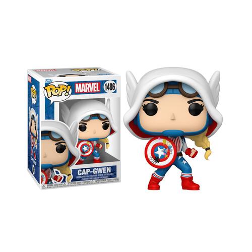 Funko POP! Marvel - Captain America Gwen Vinyl Figure