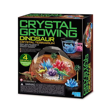 4M Dinosaur Crystal Terrarium