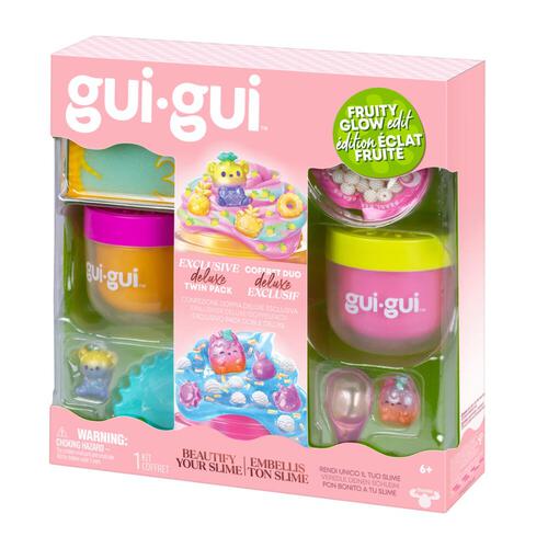 Gui Gui Slime Fruity Glow Deluxe Pack