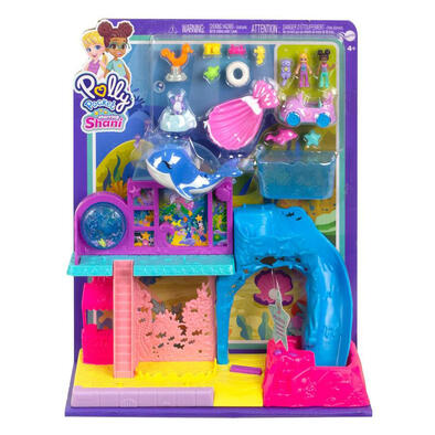 Polly Pocket Starring Shani Pollyville Aquarium Playset