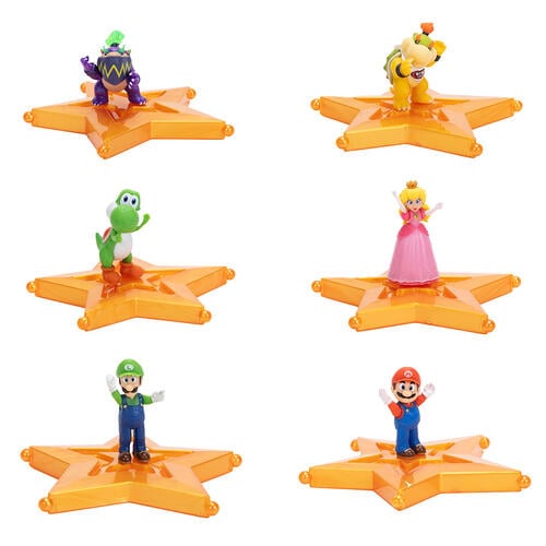 The Super Mario Galaxy Movie 1.5&rdquo; Figure with Star Accessory - Assorted (1 Pc)