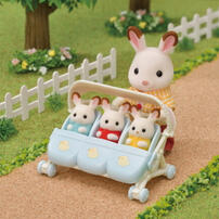Sylvanian Families Triplets Stroller