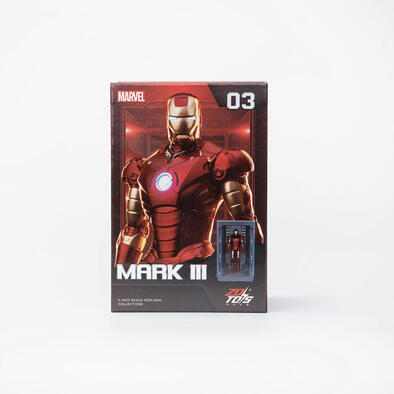 ZD Toys Marvel Iron Man Mark III 4"