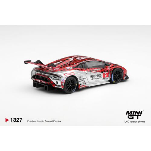 (Pre-order) Mini Gt Lamborghini Huracan Gt3 Evo2 #9 Pfaff Motorsports 2025 Imsa Weathertech Gtd Pro / Blister Packaging (Expected October 2026)