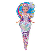 Sparkle Girlz 10.5 Inch Unicorn Princess In Cone - Assorted