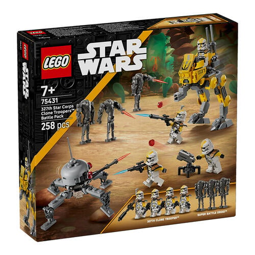LEGO Star Wars 327th Star Corps Clone Troopers Battle Pack 75431