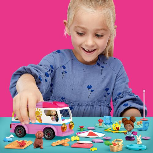 Barbie Megabloks Driver Adventure Dreamcamper Playset