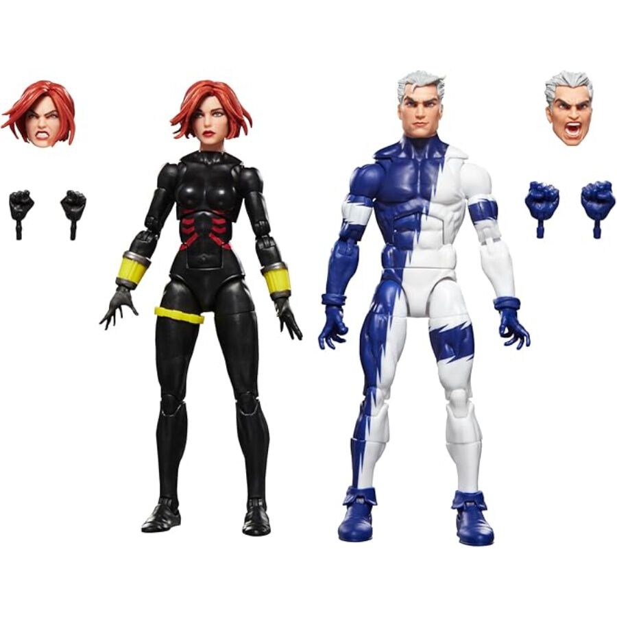 Marvel Legends Series Black Widow and Quicksilver, Avengers: The