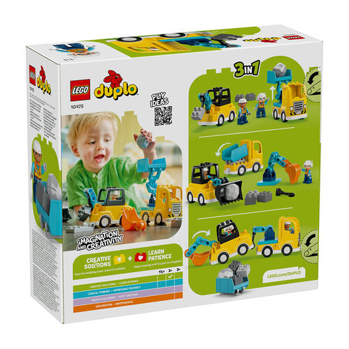 LEGO DUPLO Town 3 in 1 Construction Vehicles 10475