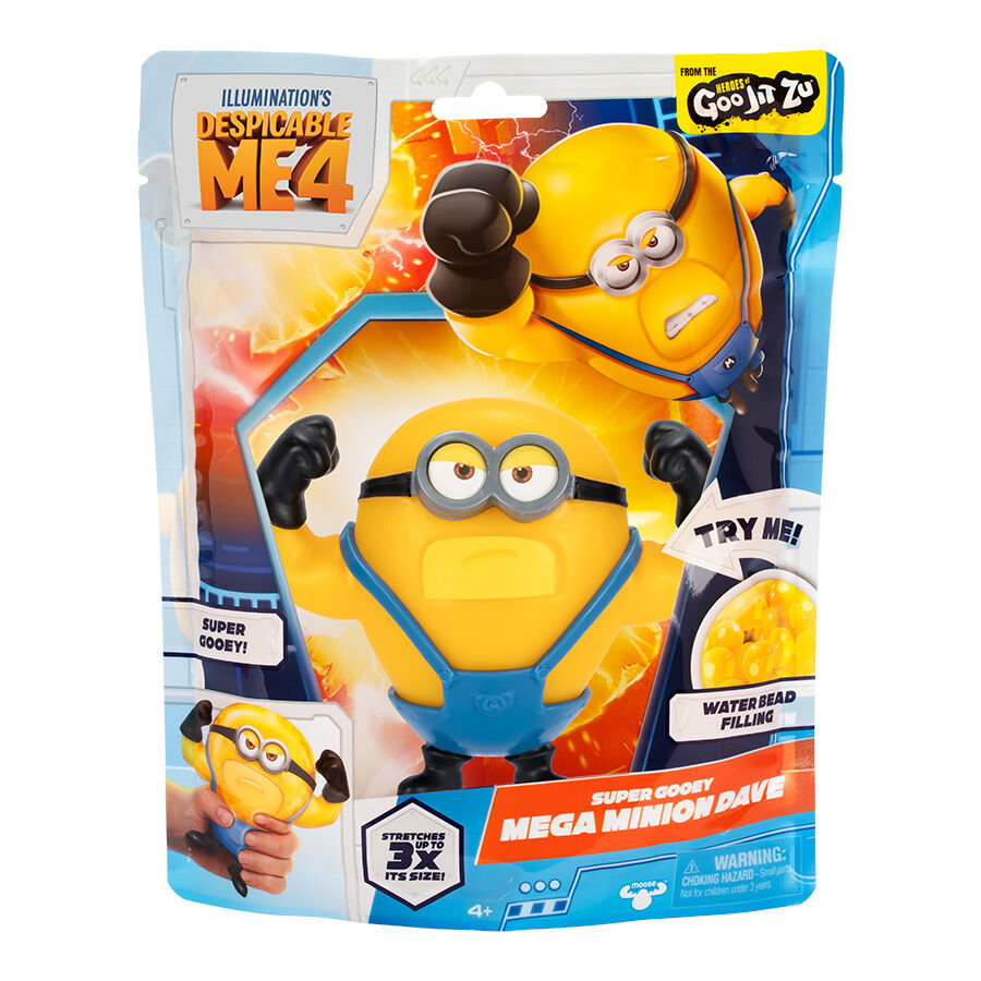Despicable Me 4 Heroes of GJZ Stretchy Hero Dave | Toys”R”Us