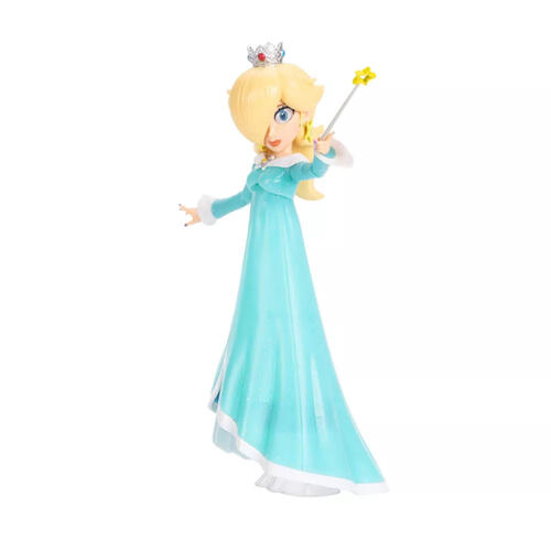 The Super Mario Galaxy Movie - 5&rdquo; Figure Series &ndash; Rosalina Figure with Wand and Stand Accessories