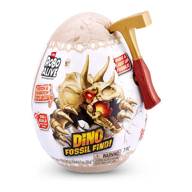 ROBO ALIVE DINO FOSSIL FIND S1 EGG MINI - Assorted